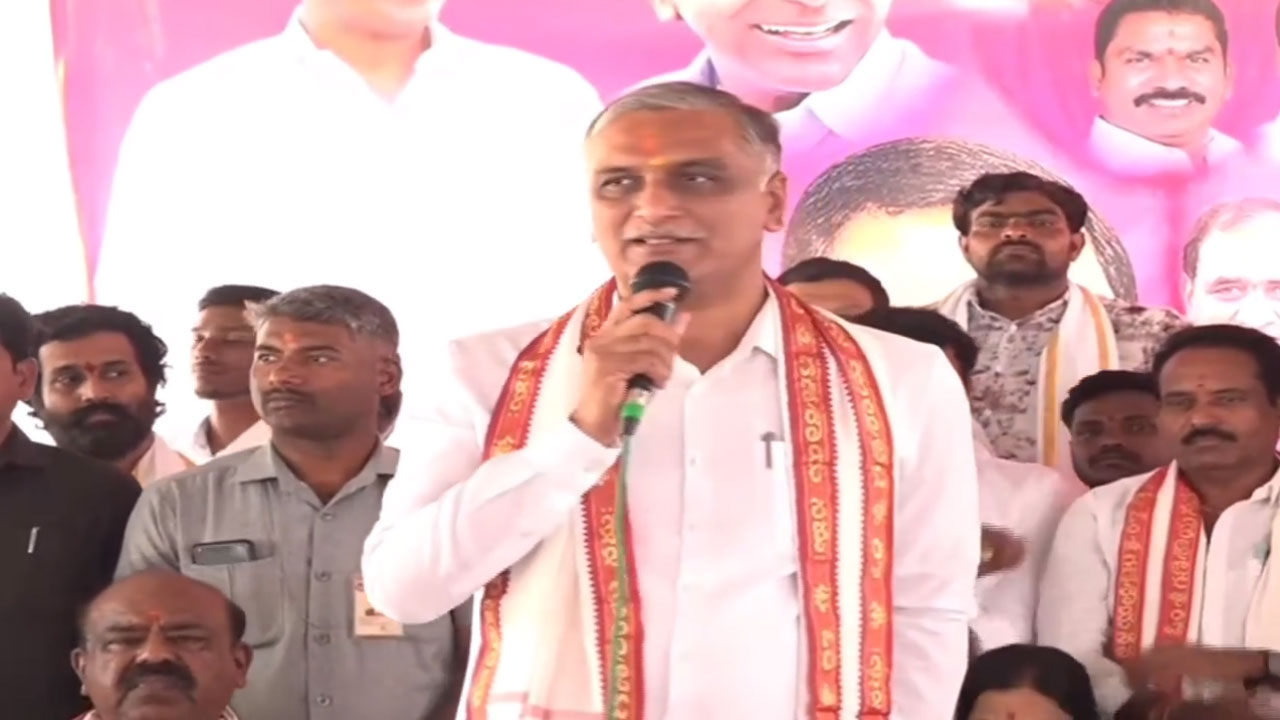 Harish Rao | తెలంగాణ‌ను కేసీఆర్ నిల‌బెట్టారు.. రేవంత్ రెడ్డి ప‌డ‌గొట్టారు : హ‌రీశ్‌రావు