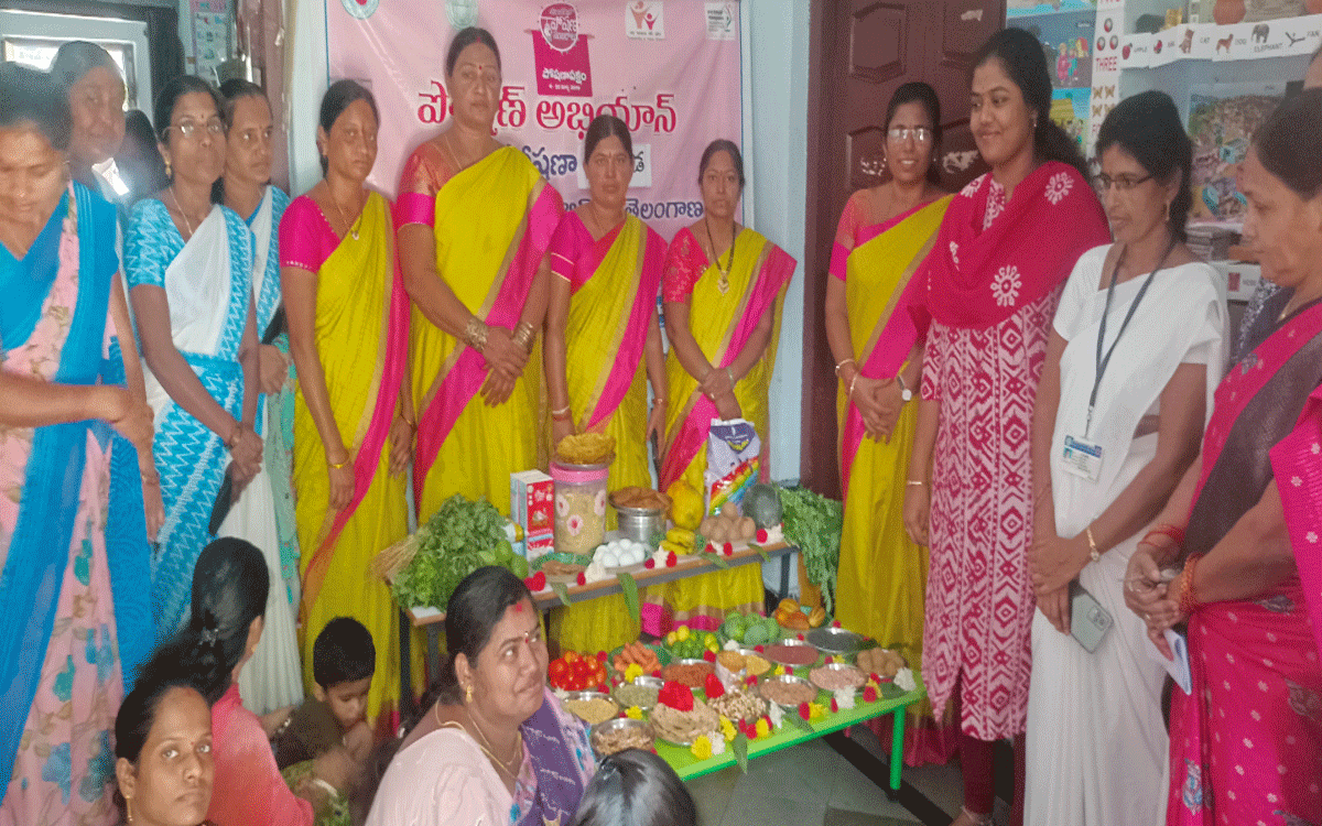 Nalgonda : పోషకాహారాన్ని ప్రోత్స‌హించ‌డ‌మే పోషణ్ అభియాన్ లక్ష్యం : హ‌రిత‌