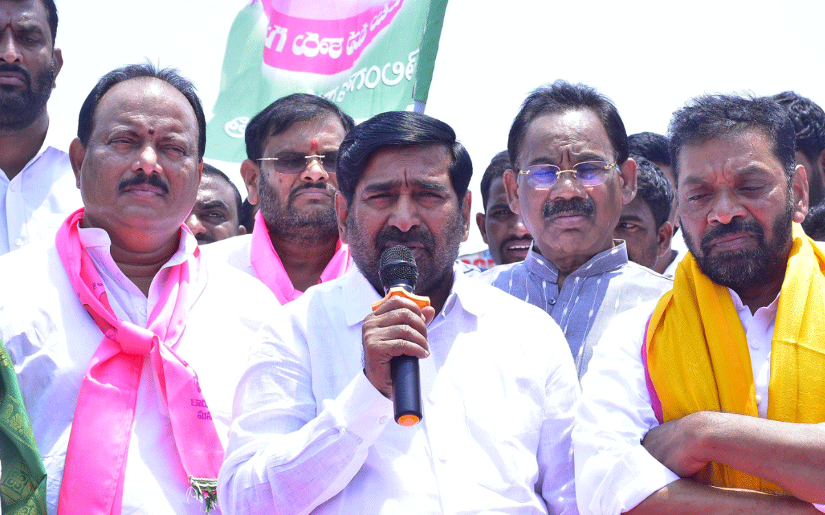 Valigonda : కాంగ్రెస్ మోసపూరిత వాగ్దానాలను నమ్మి గోసపడుతున్న ప్రజానీకం : జగదీశ్రెడ్డి