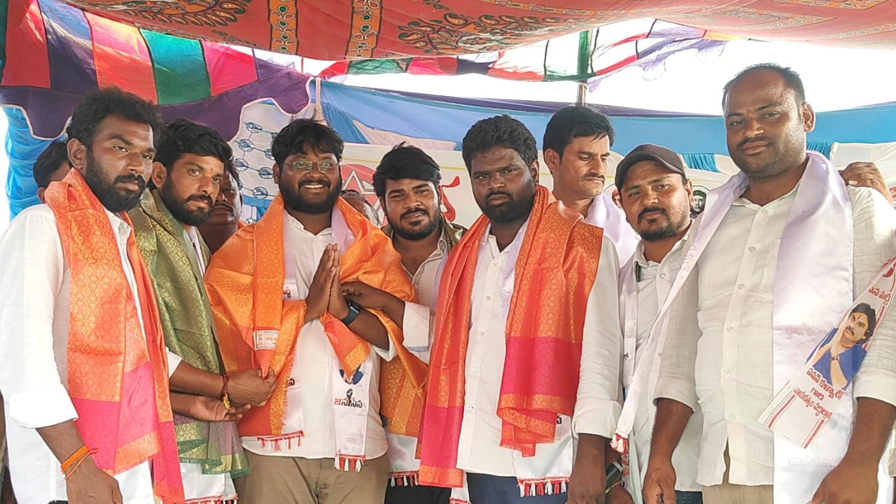 Jana Sena | బడుగు, బలహీన వర్గాలకు అండగా జనసేన: పార్టీ యూత్ అధ్యక్షులు సాంబశివుడు