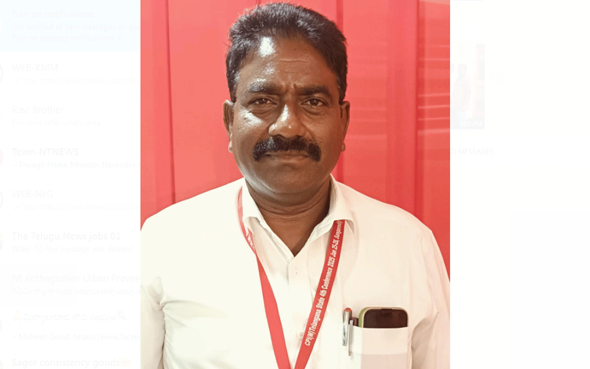 CPM : అకాల వ‌ర్షంతో పంట న‌ష్ట‌పోయిన రైతుల‌ను ఆదుకోవాలి : క‌న‌క‌య్య‌