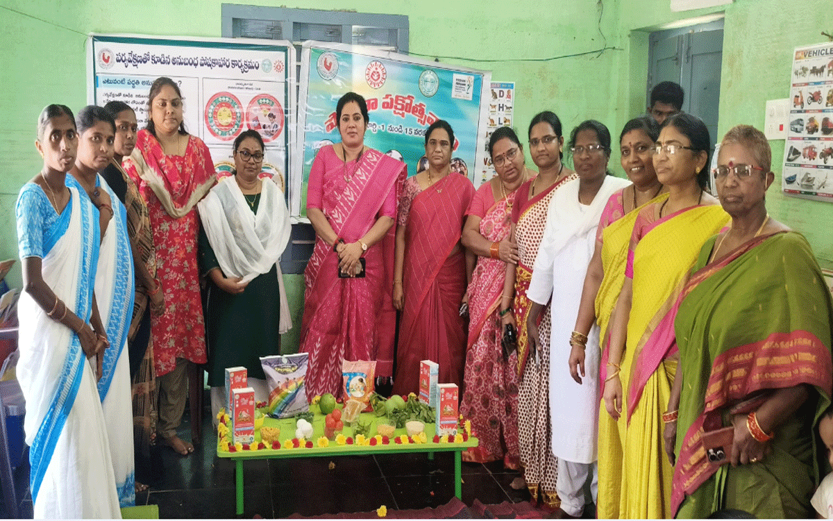 Khammam Rural : కరుణగిరిలో పోషణ పక్షోత్సవ వేడుకలు