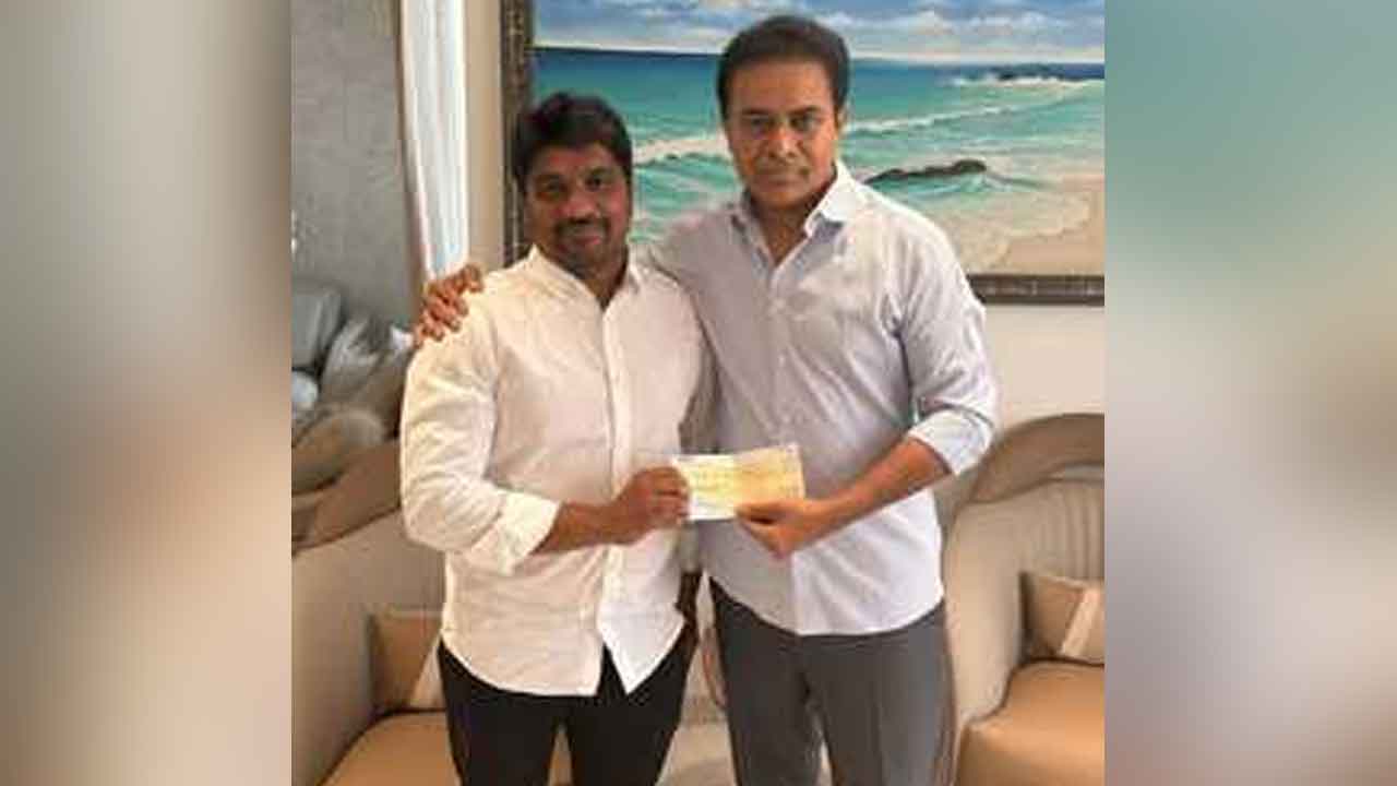 BRS | బీఆర్‌ఎస్‌ జతోత్సవ సభకు పట్నం అవినాష్ రెడ్డి రూ.25 లక్షల విరాళం