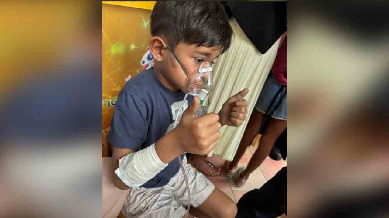 Mark Shankar Pawanovich | ఆసుప‌త్రిలో కోలుకుంటున్న మార్క్ శంక‌ర్.. ఫొటో విడుద‌ల