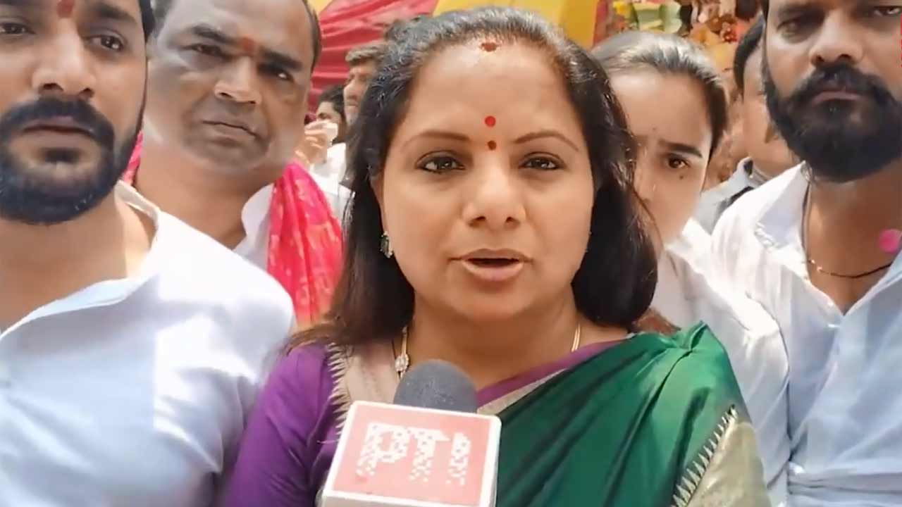 MLC Kavitha | శ్రీరాముని ఆదర్శంతో ప్రజలు జీవనం గడుపుతారు : ఎమ్మెల్సీ కవిత