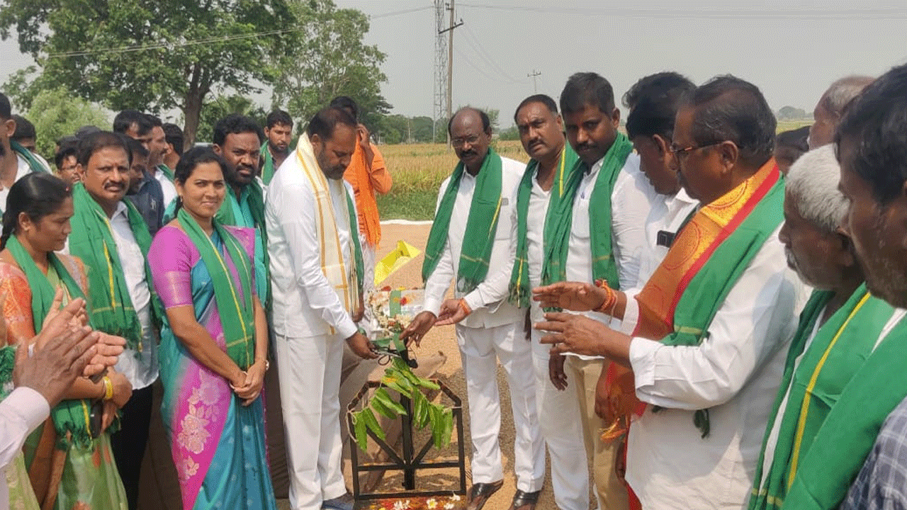 peddapally | రైతుల సంక్షేమం కోసం కాంగ్రెస్‌ ప్రభుత్వం కృషి