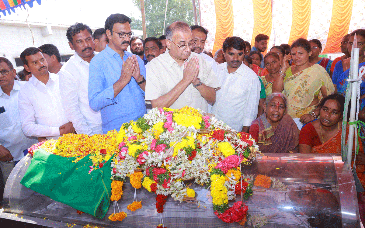 Khammam : గొప్ప పర్యావరణ ప్రేమికుడిని కోల్పోయాం : ఖమ్మం ఎంపీ రామసహాయం రఘురాం రెడ్డి