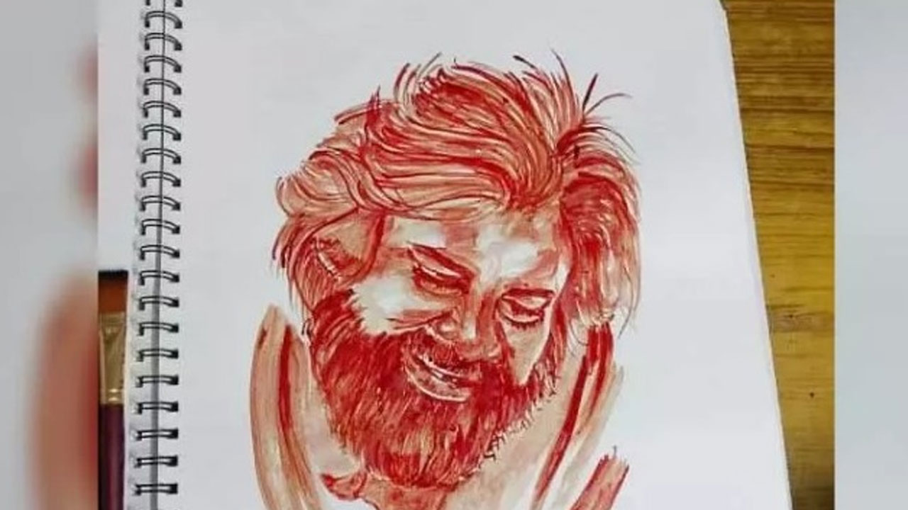 Pawan Kalyan | ర‌క్తంతో ప‌వ‌న్ క‌ళ్యాణ్ చిత్రం.. అంద‌రి హృద‌యాలు క‌దిలించేశాడుగా..!