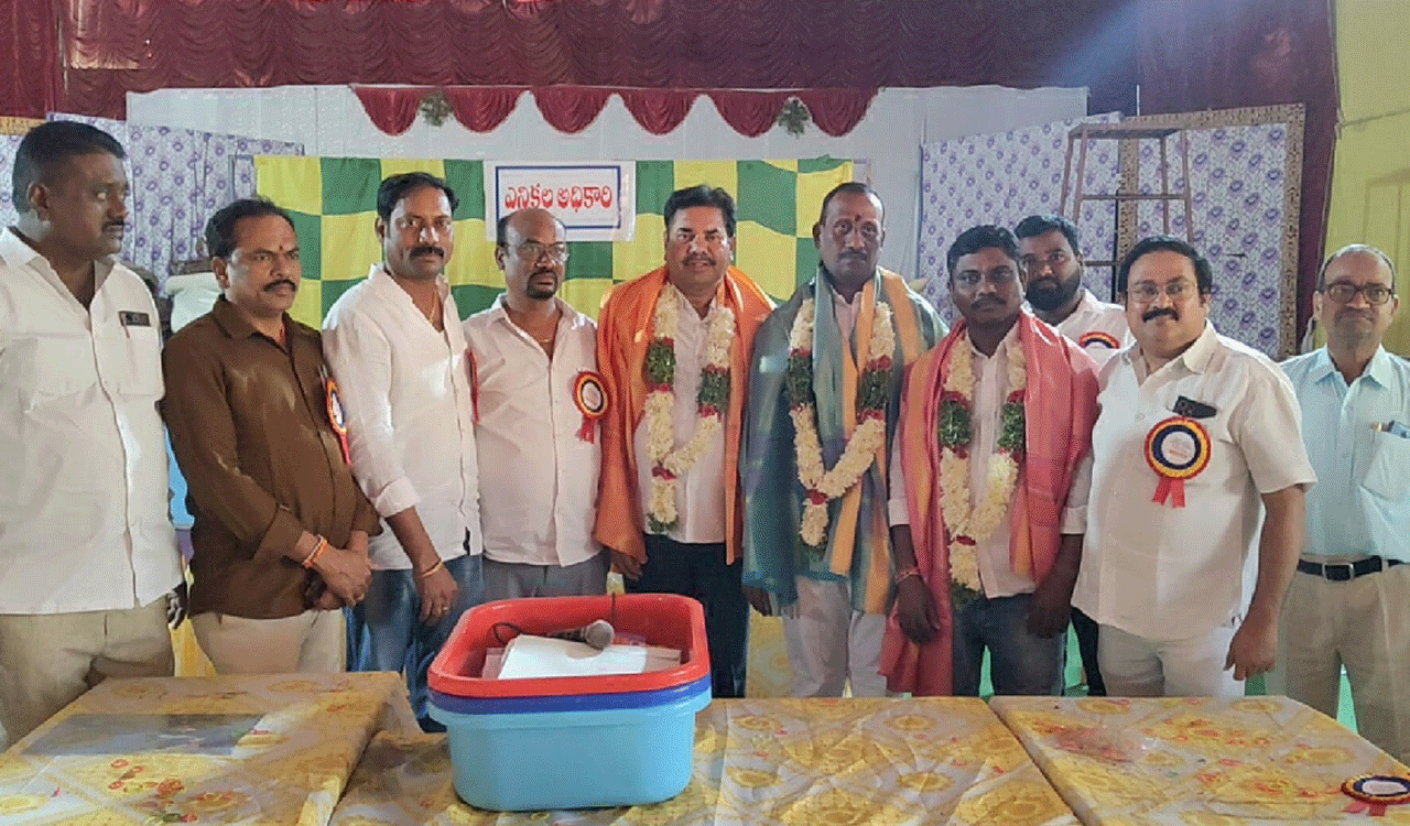 Elections | కెమిస్ట్ అండ్‌ డ్రగ్గిస్ట్‌ అసోసియేషన్‌ జిల్లా అధ్యక్షుడిగా వినోద్‌కుమార్‌