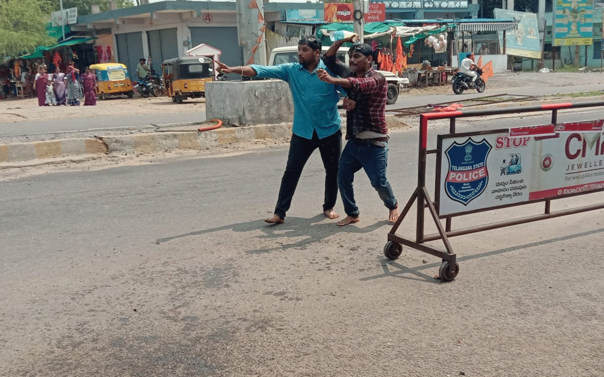 Jagannathpuram : పెద్దమ్మ గుడి పాలక మండలి ప్రమాణ స్వీకారంలో ఉద్రిక్తత