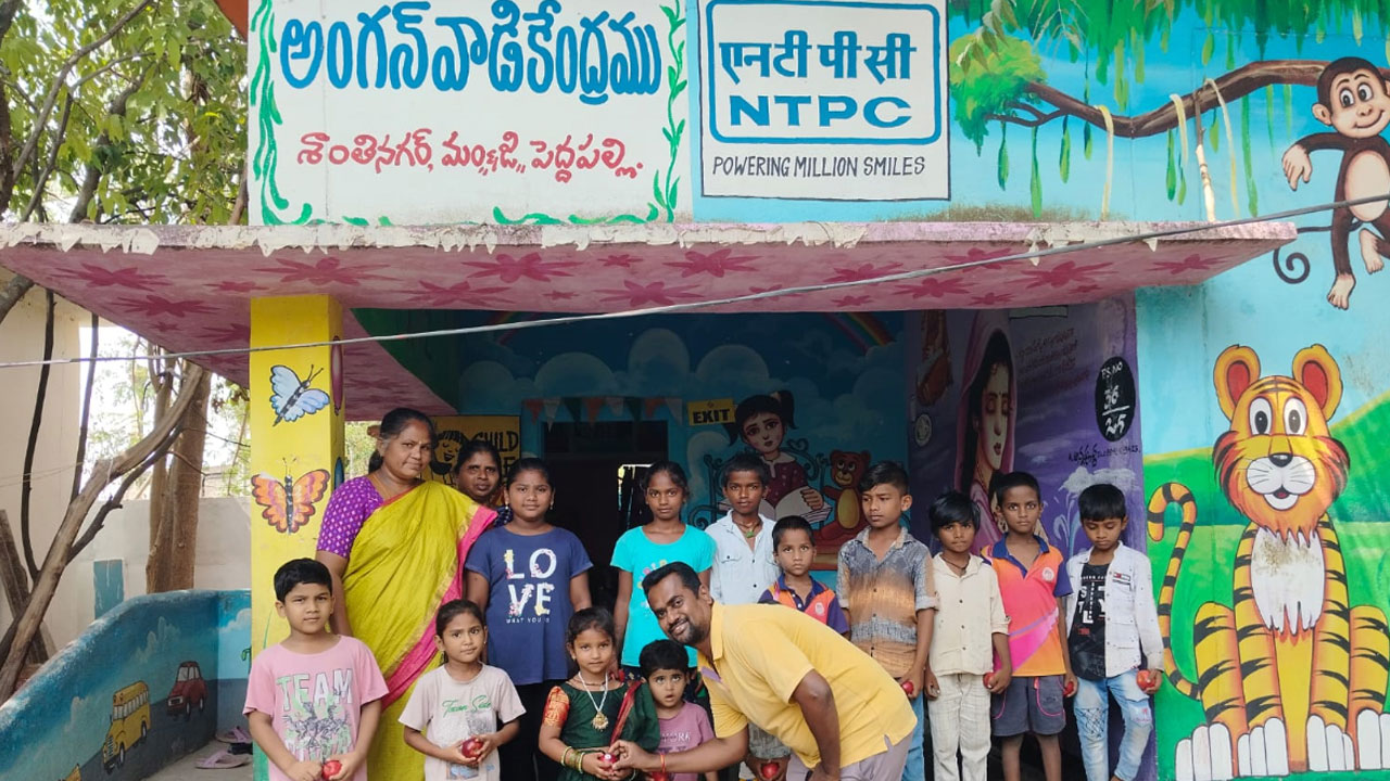 Venkatesh Sagar | పోషకాహారం అందిస్తేనే ఆరోగ్యవంతులుగా పిల్లలు: ఎఫ్‌సీఐ మేనేజర్ వెంకటేశ్‌ సాగర్