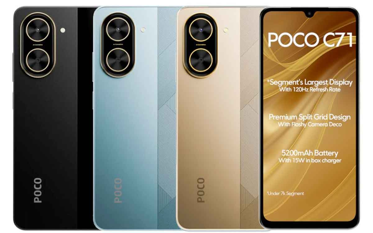 POCO C71 | పోకో నుంచి అత్యంత చ‌వ‌క ధ‌ర‌కే స్మార్ట్ ఫోన్‌.. ధ‌ర, ఫీచ‌ర్లు ఎలా ఉన్నాయంటే..?