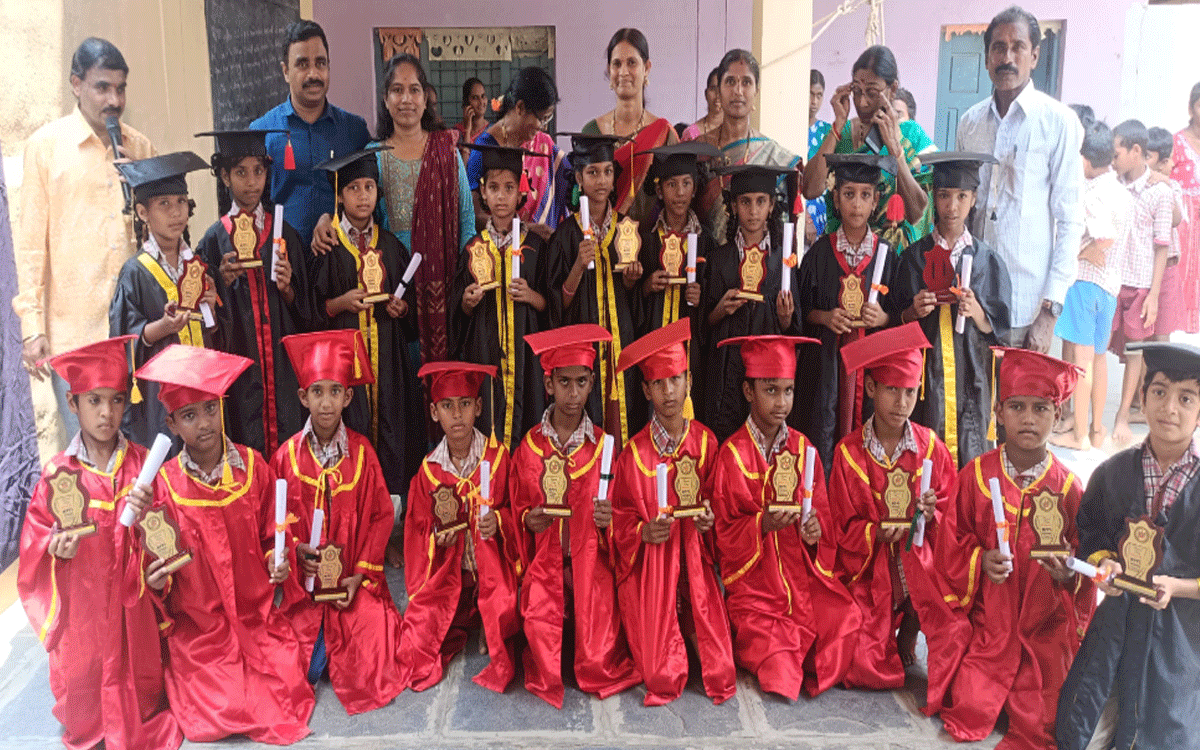 Puttapaka Primary School : పుట్టపాక ప్రాథమిక పాఠశాలలో ఘనంగా కాన్వోకేషన్ డే