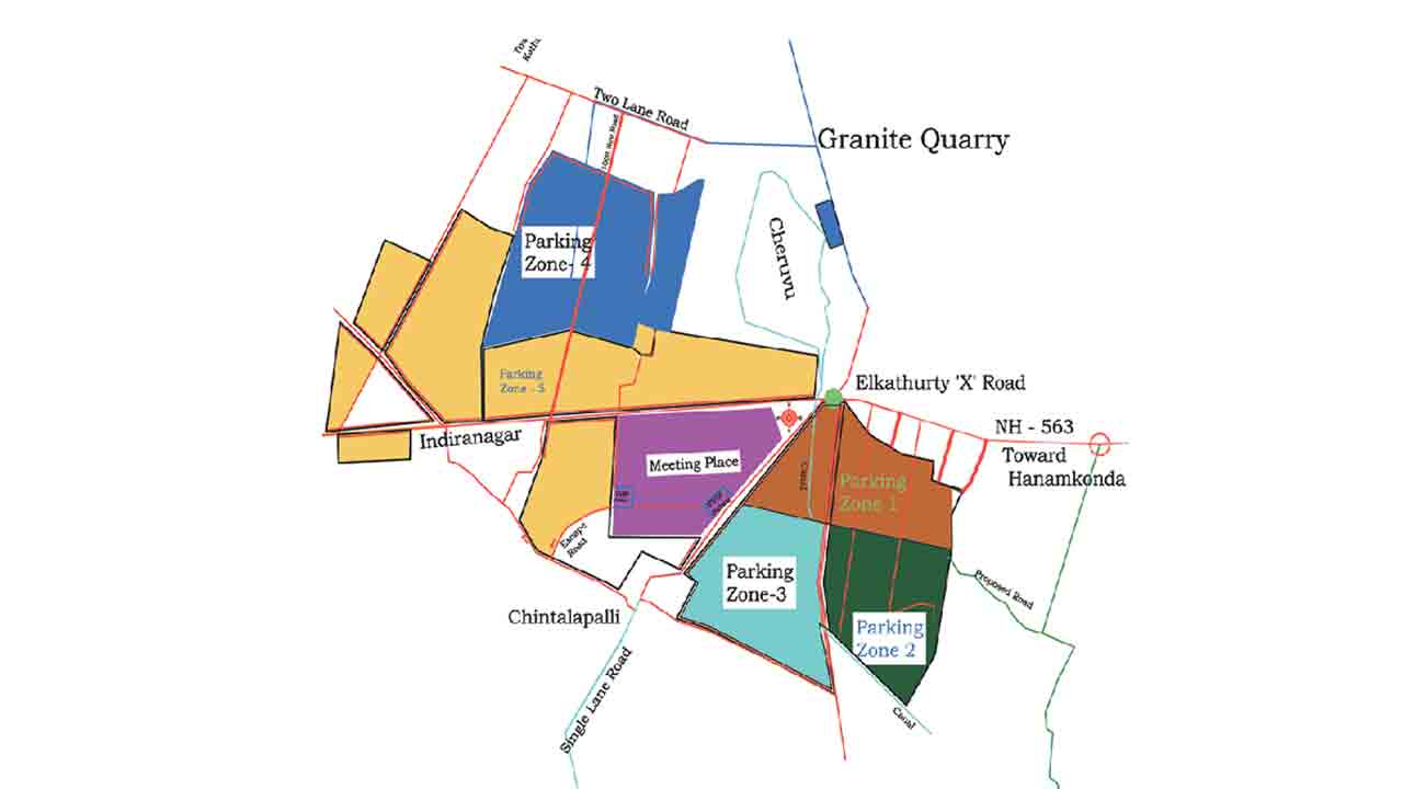 BRS | జోన్లవారీగా రూట్‌మ్యాప్‌.. బీఆర్‌ఎస్‌ రజతోత్సవ సభా ప్రాంగణానికి ఈజీగా చేరుకుందామిలా..