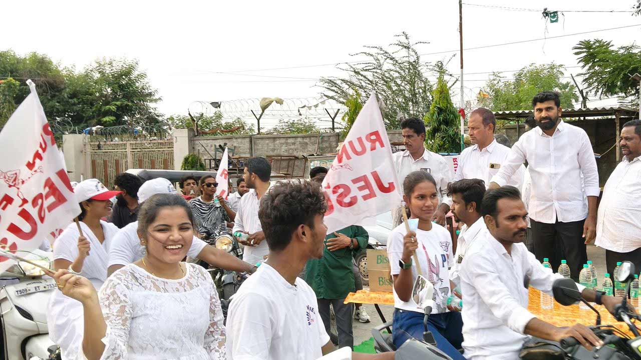run for jesus | హైదరాబాద్‌లో అట్టహాసంగా రన్‌ ఫర్‌ జీసస్‌