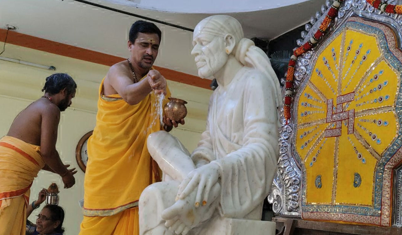 Sai Parayanam | జగిత్యాలలో ముగిసిన సాయి పారాయణం