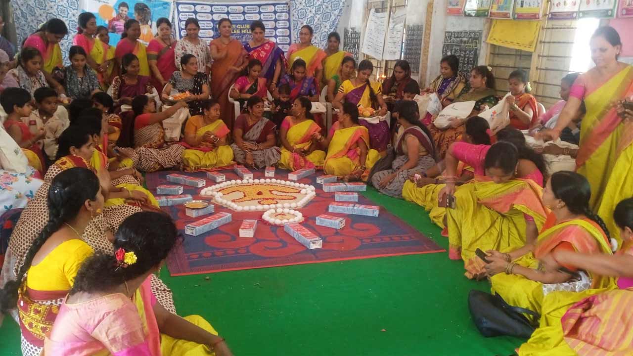 Anganwadi | అంగన్‌వాడీ కేంద్రంలో గర్భవతులకు సీమంతం