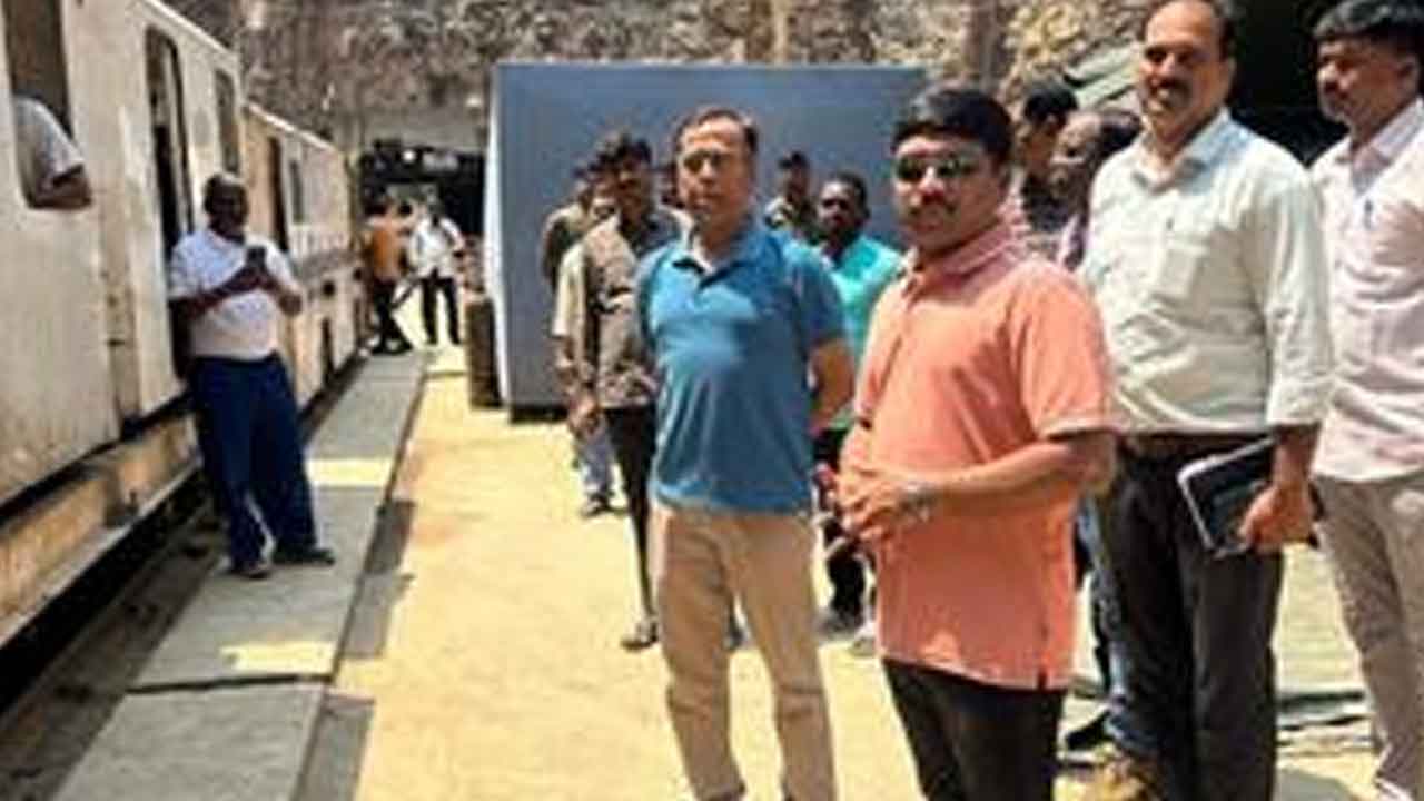 SLBC tunnel | ప్రమాద ప్రదేశం వరకు కన్వేయర్ బెల్టు పొడిగింపు : శివశంకర్