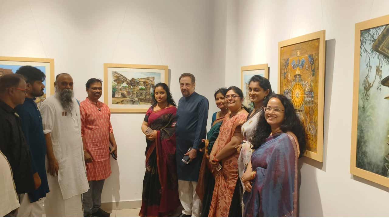 State Art Gallery | మాదాపూర్‌ ఆర్ట్ గ్యాలరీలో ” శిలా నిశ్శబ్దం” చిత్ర ప్రదర్శన
