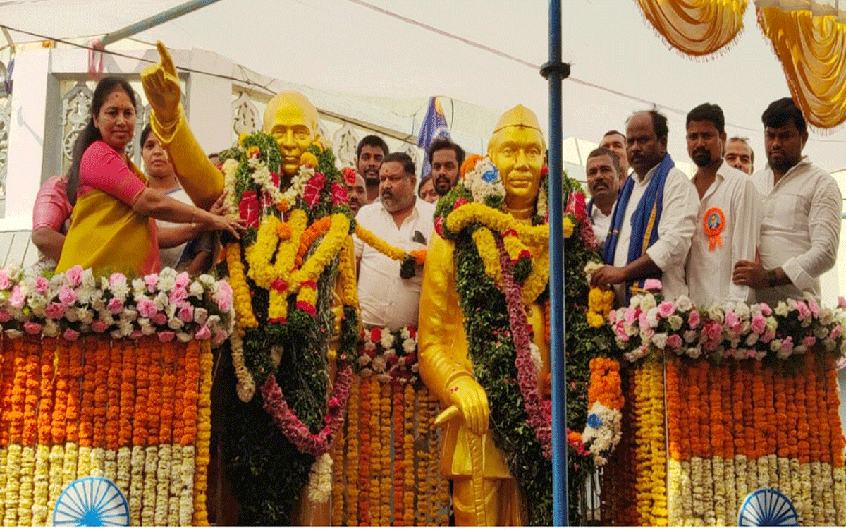 Rajapet : మహనీయుల ఆశయాలు సాధించాలి : ప్ర‌భుత్వ‌ విప్ బీర్ల ఐల‌య్య‌