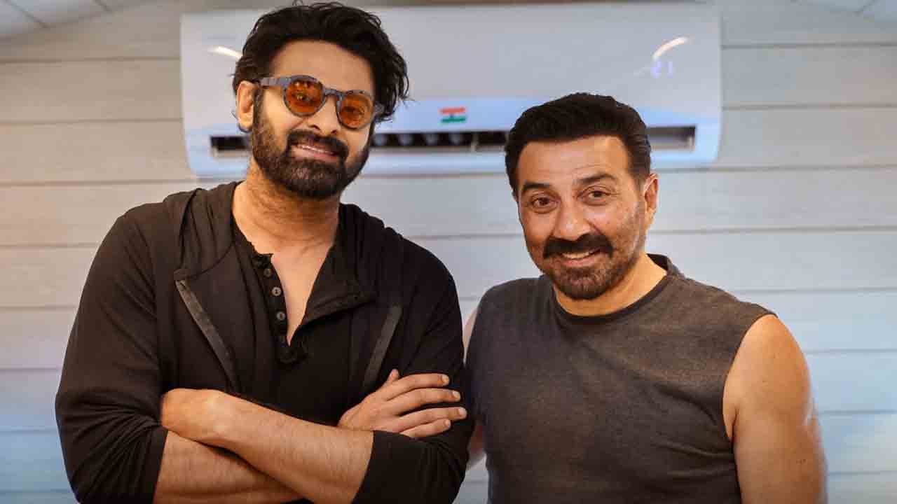 Jaat Movie | ‘జాట్’ సెట్స్‌లో సన్నీ డియోల్‌ను కలిసిన ప్రభాస్