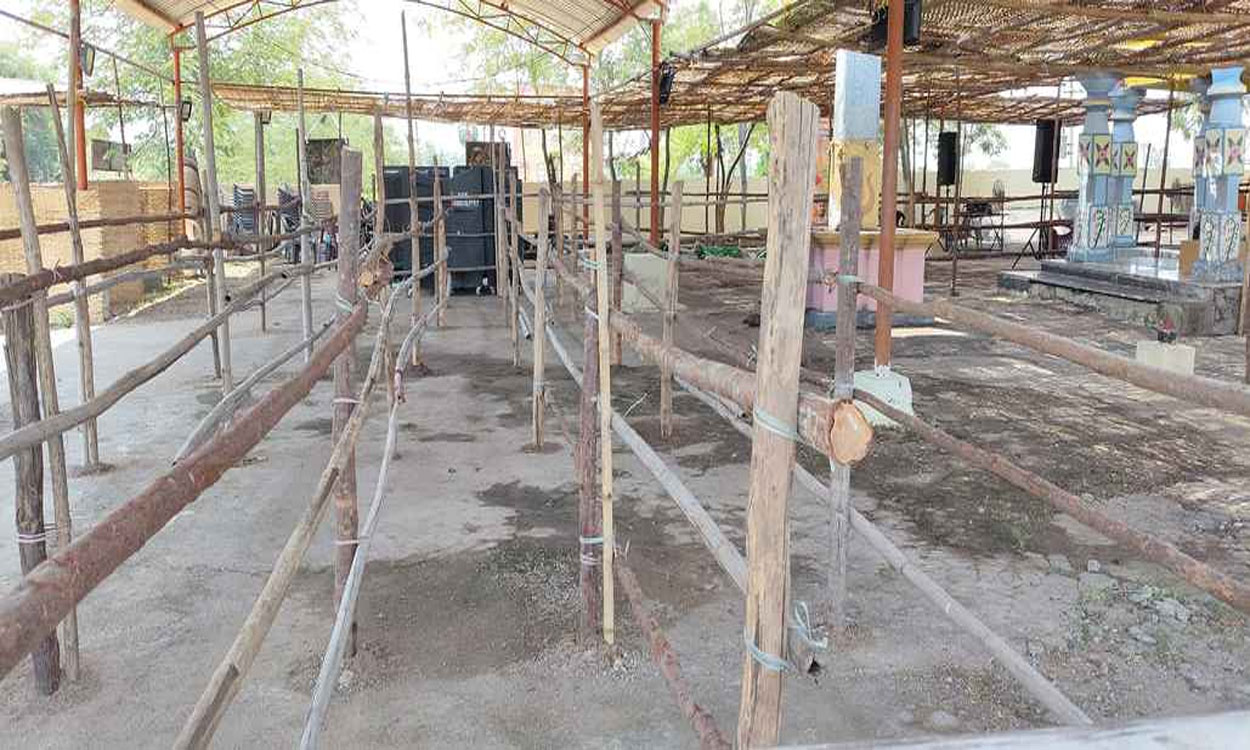 Mahammai Devi temple | బ్రహ్మోత్సవాలకు మహామ్మాయిదేవి ముస్తాబు