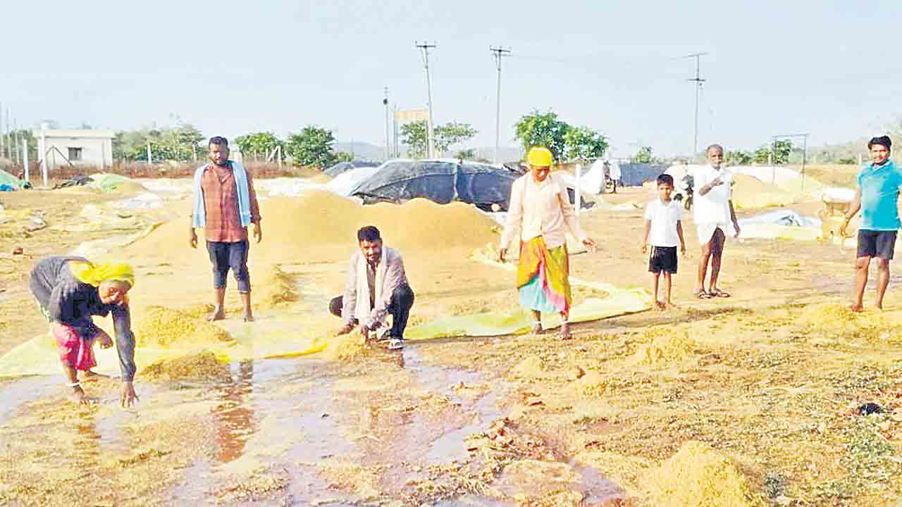 రైతన్నను ఆగం చేసిన వాన