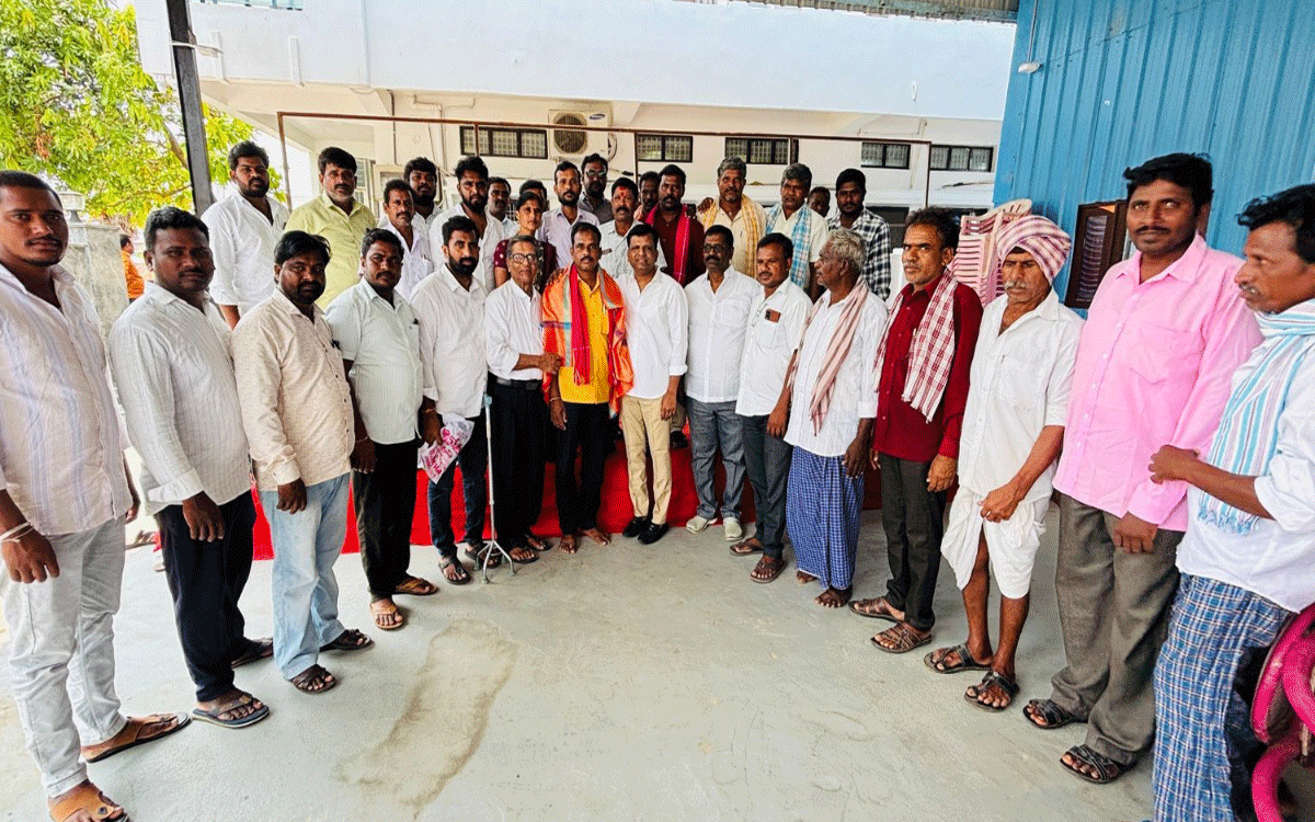 Arvapally : బీఆర్ఎస్ పర్సాయపల్లి గ్రామశాఖ అధ్యక్షుడిగా వెంకన్న