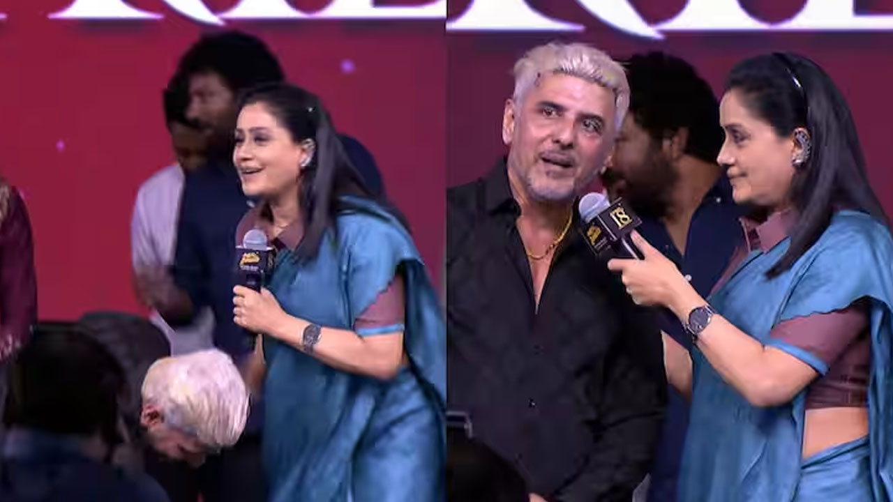 Vijayashanthi | అక్క‌కి  ప్రియ‌మైన‌ త‌మ్ముడిని.. విజ‌య‌శాంతి కాళ్ల‌కి మొక్కిన హీరో