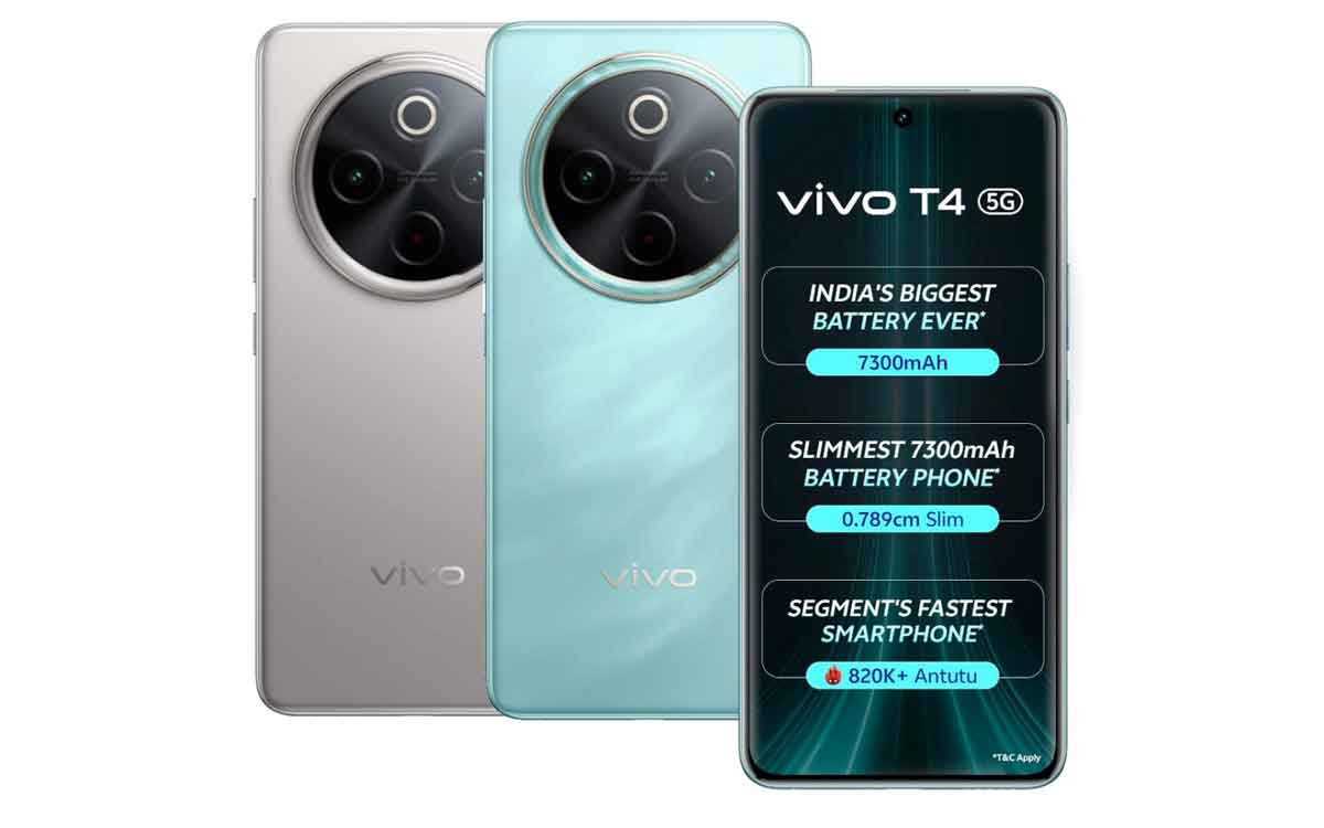 vivo T4 5G  | భారీ బ్యాట‌రీ, మిలిట‌రీ గ్రేడ్ నాణ్య‌త‌తో లాంచ్ అయిన వివో కొత్త స్మార్ట్ ఫోన్‌.. ధ‌ర ఎంతంటే..?