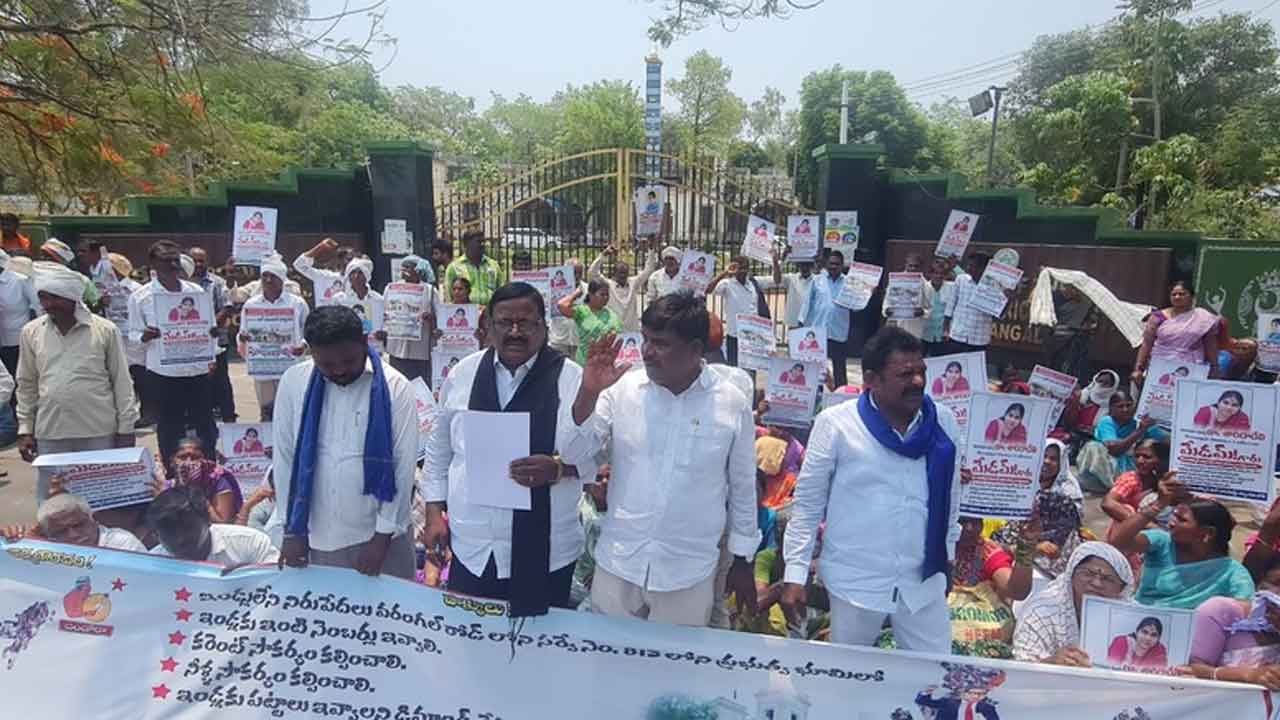 Garibolla Basti | నర్సంపేటలోని గరీబోళ్ల బస్తీకి మౌలిక వసతులు కల్పించాలి