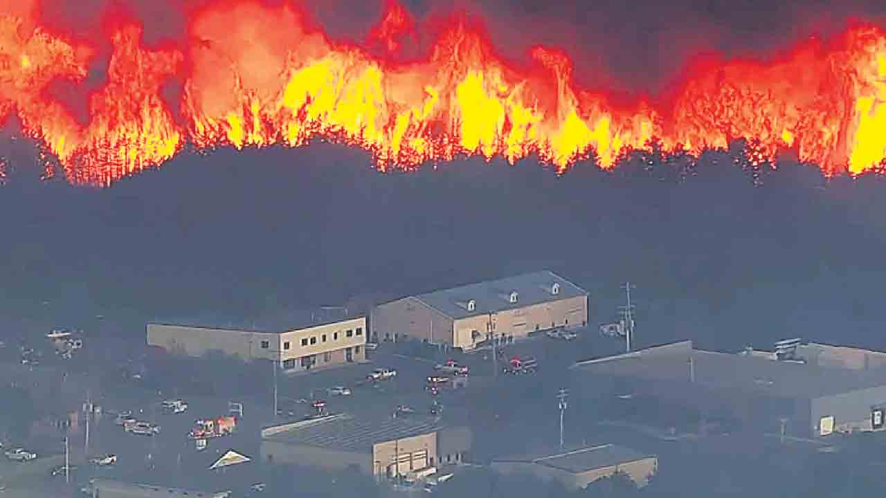 న్యూజెర్సీలో కార్చిచ్చు బీభత్సం