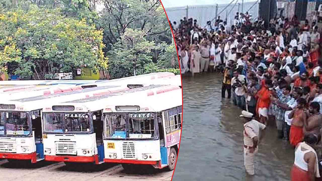 సరస్వతి పుష్కరాలకు ప్రత్యేక బస్సులు