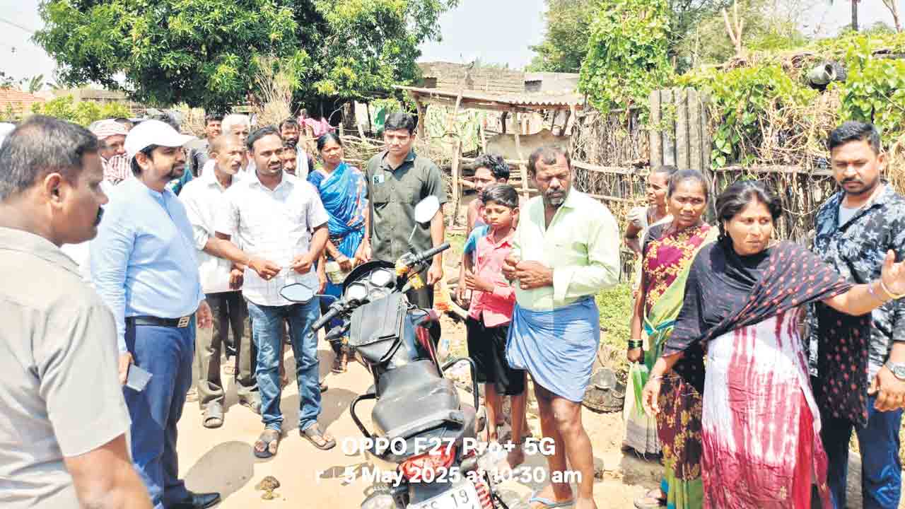 సారూ.. మిషన్‌ భగీరథ నీళ్లు వస్తలేవు