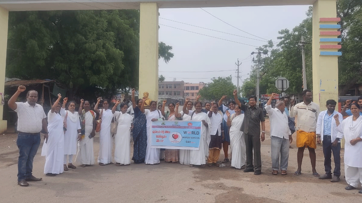 Hypertension Day | గర్రెపల్లిలో ప్రపంచ అధికరక్త పోటు దినోత్సవం
