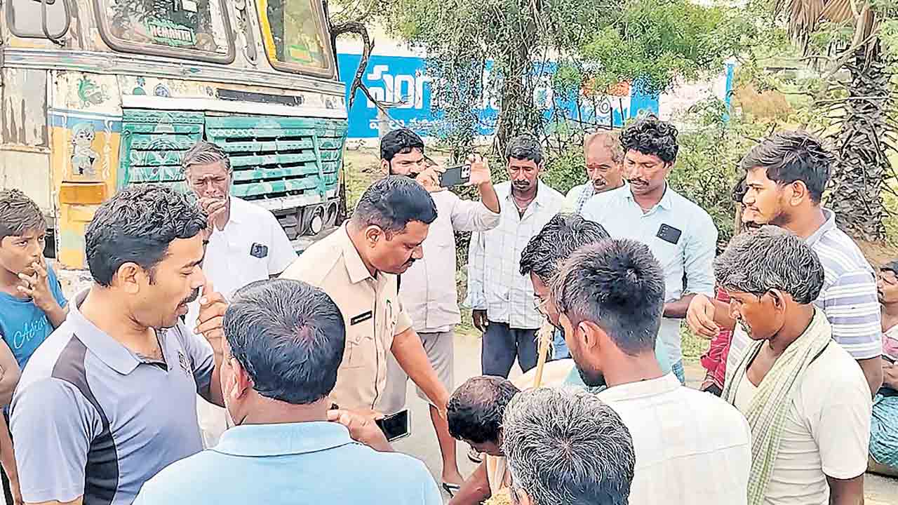 ధాన్యం కాంటా పెట్టరా?