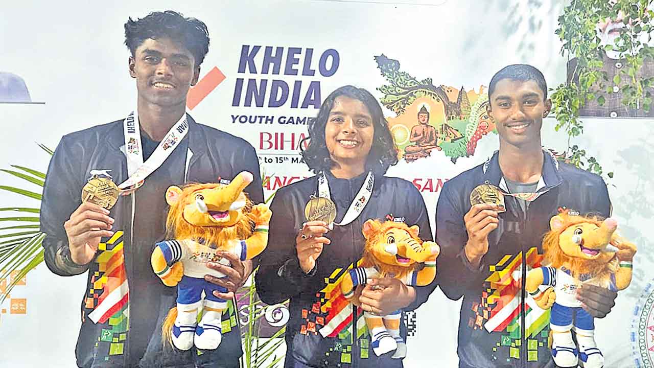 తెలంగాణ పసిడి జోరుఖేలో ఇండియా