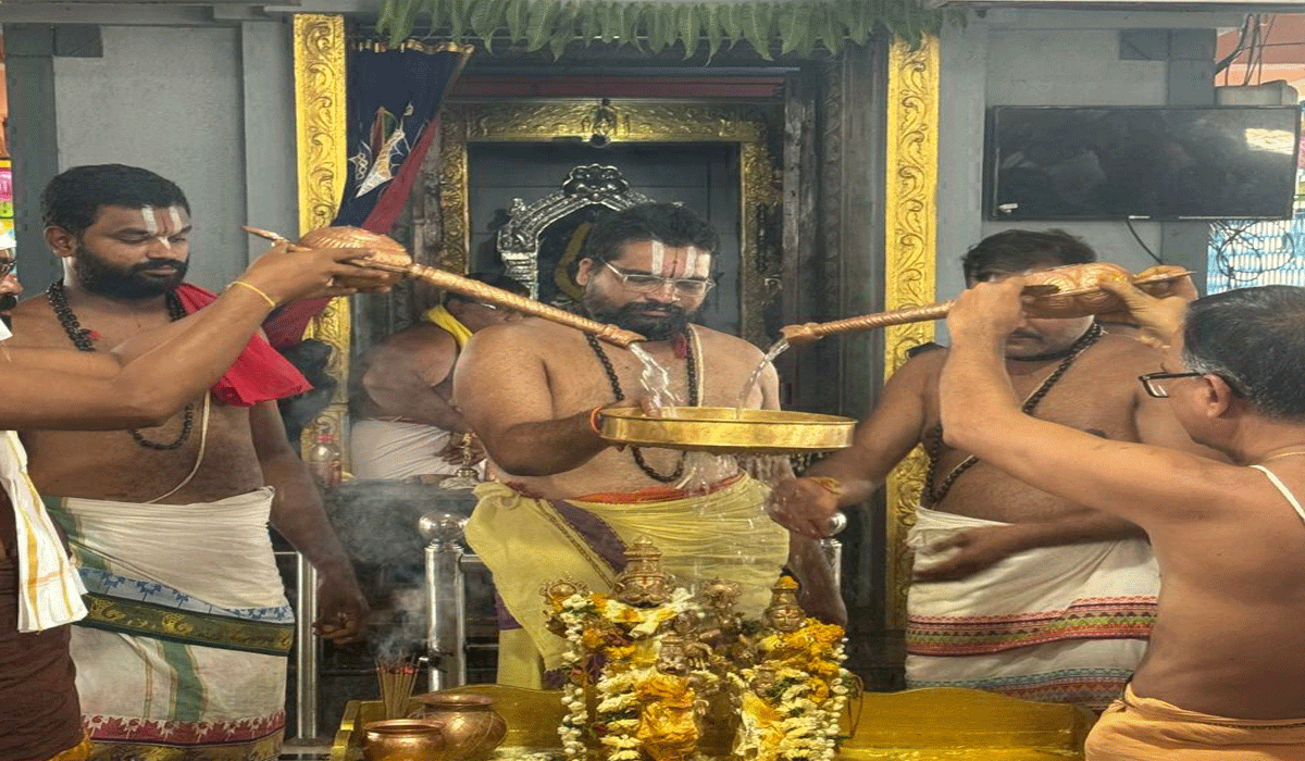 Chukkapur temple | చుక్కాపూర్ ఆలయంలో కొనసాగుతున్న బ్రహ్మోత్సవాలు