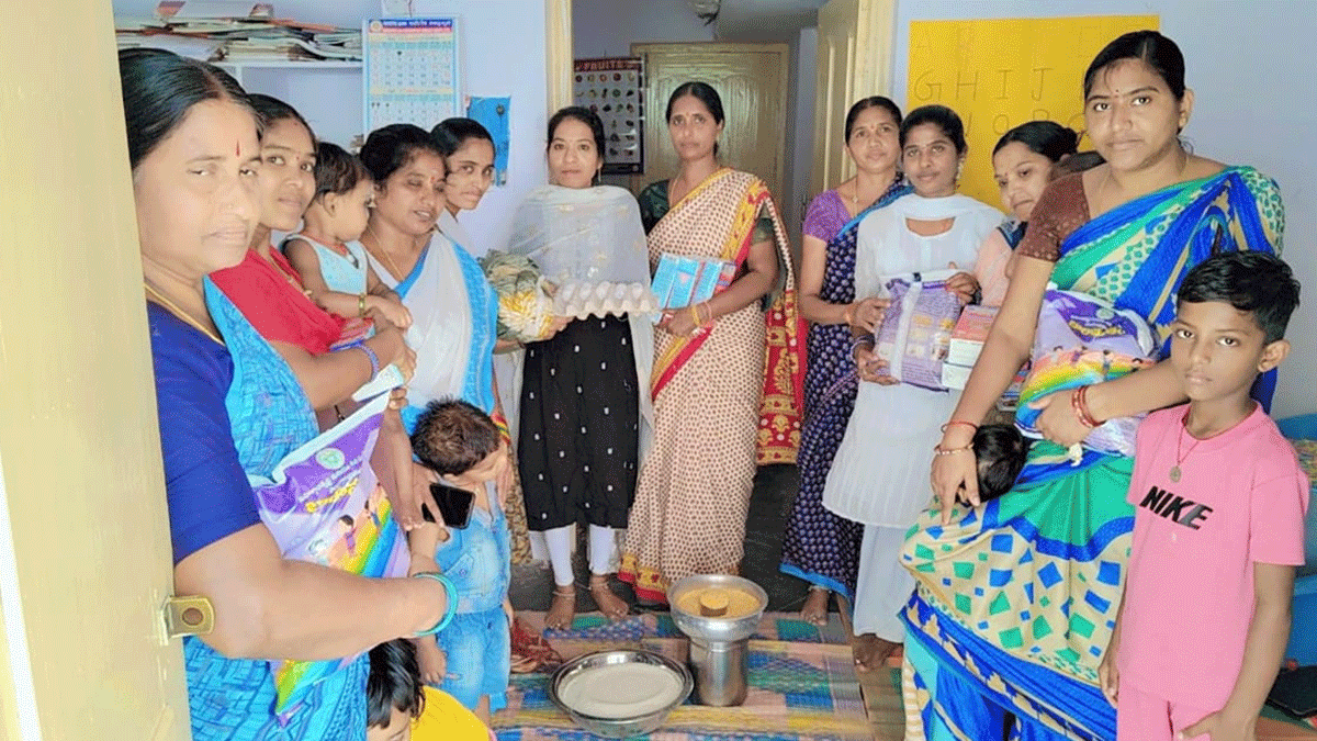 Anganwadi |  అంగన్వాడీ పిల్లలకు టేక్ హోం రేషన్ పంపిణీ