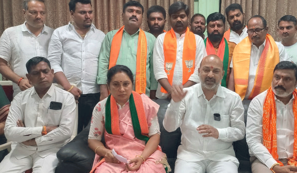  Bandi Sanjay | మావోయిస్టులు జనజీవన స్రవంతిలో కలవాలి.. కేంద్ర సహాయ మంత్రి బండి సంజయ్‌