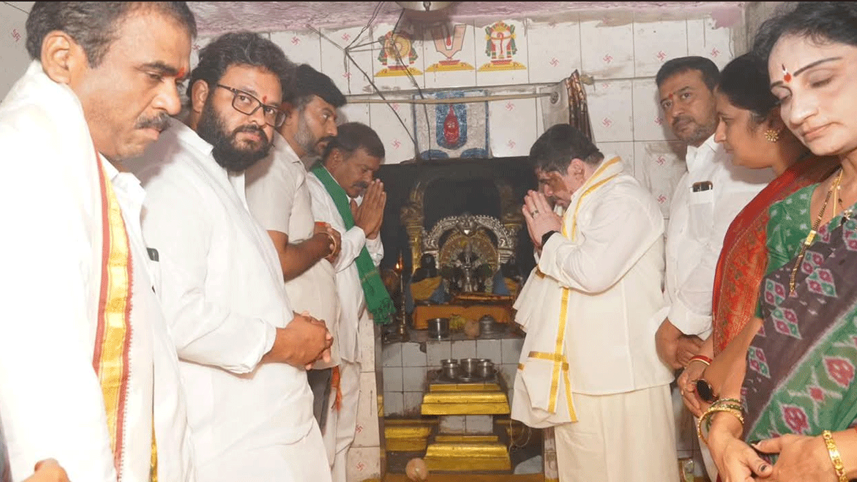 Minister Ponnam | సుందరగిరి ఆలయంలో మంత్రి పొన్నం ప్రత్యేక పూజలు