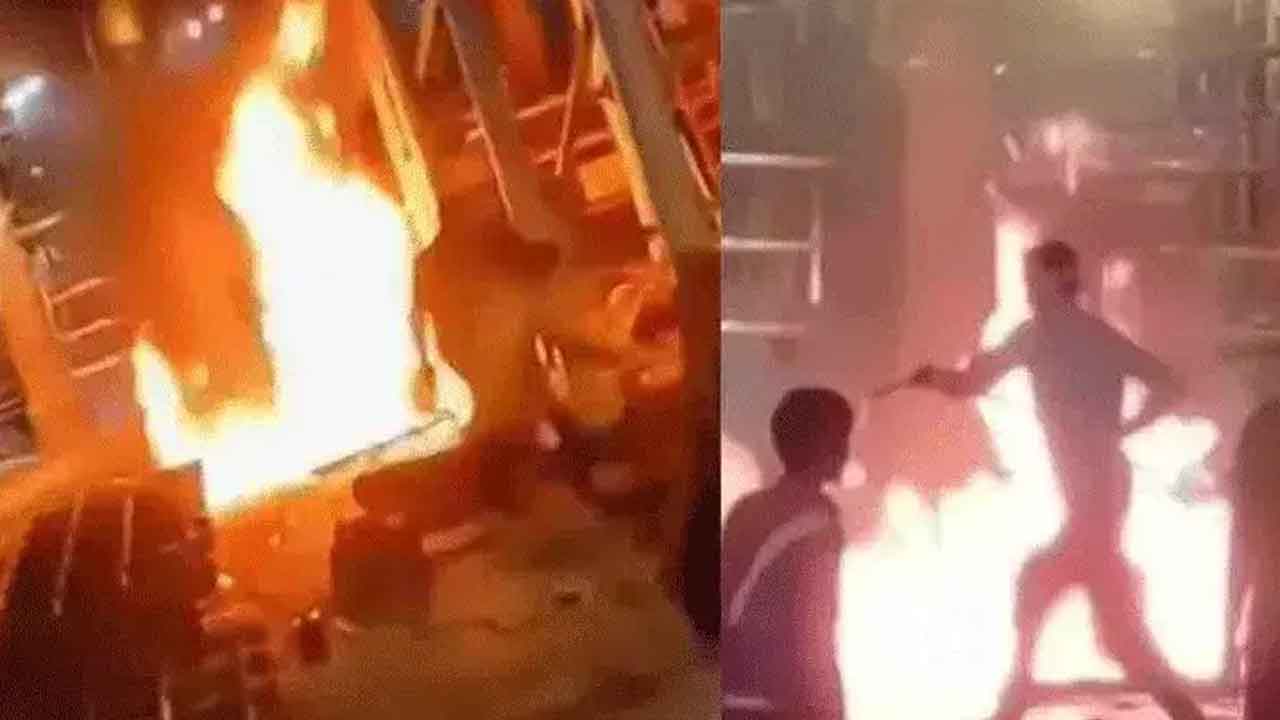 ఉజ్జయిని మహంకాళీ గుడిలో అగ్ని ప్రమాదం