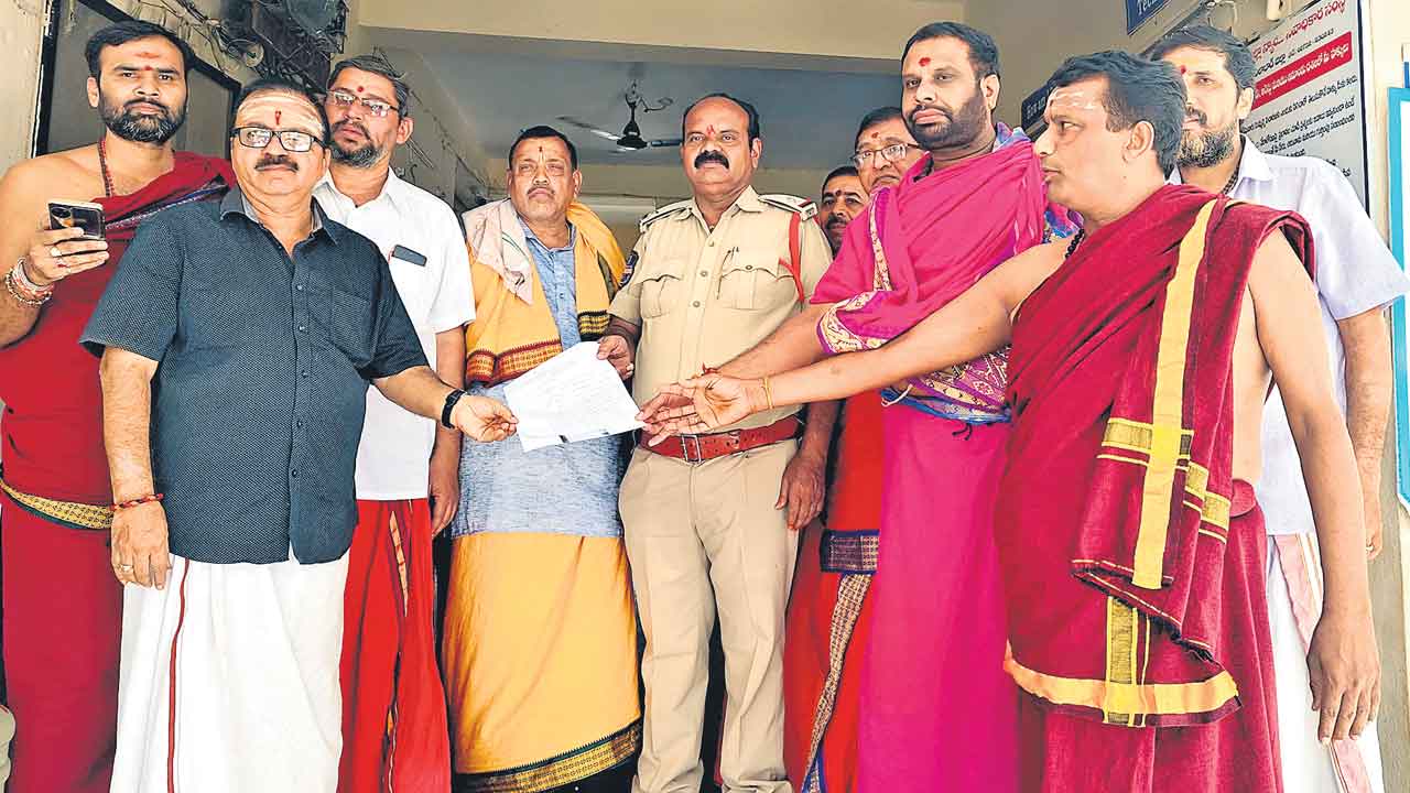 ఆరోపణలు చేస్తున్న వారిపై చర్యలు తీసుకోండి