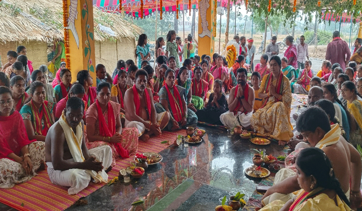 peddamma talli | ఘనంగా పెద్దమ్మ తల్లి ప్రతిష్టాపన ఉత్సవాలు ప్రారంభం