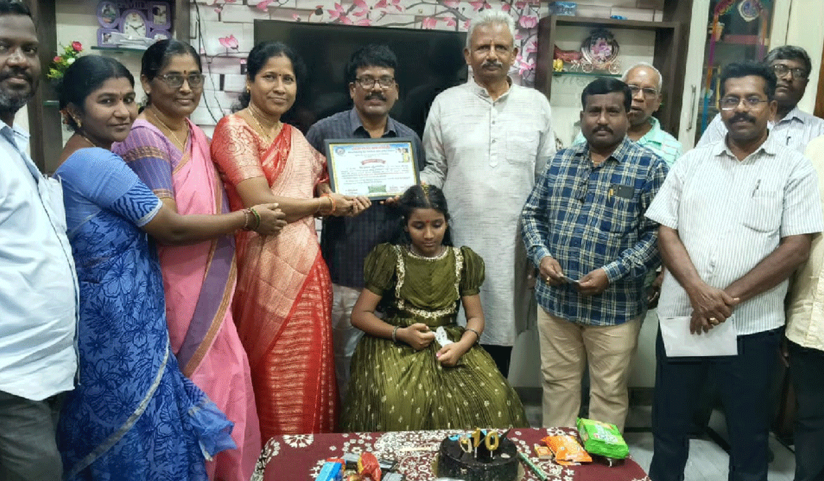 Birthday gift | కూతురి జన్మదిన కానుకగా మరణానంతరం అవయవ దానానికి తల్లిదండ్రుల అంగీకారం