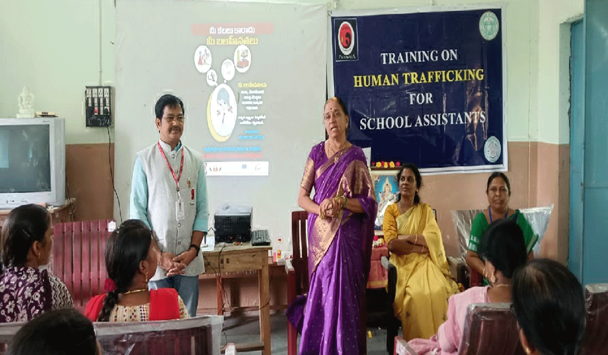 Peddapally | మానవ అక్రమ రవాణ నిర్ములించడం అందరి బాధ్యత.. పెద్దపల్లి జిల్లా విద్యాశాఖ అధికారి మాధవి