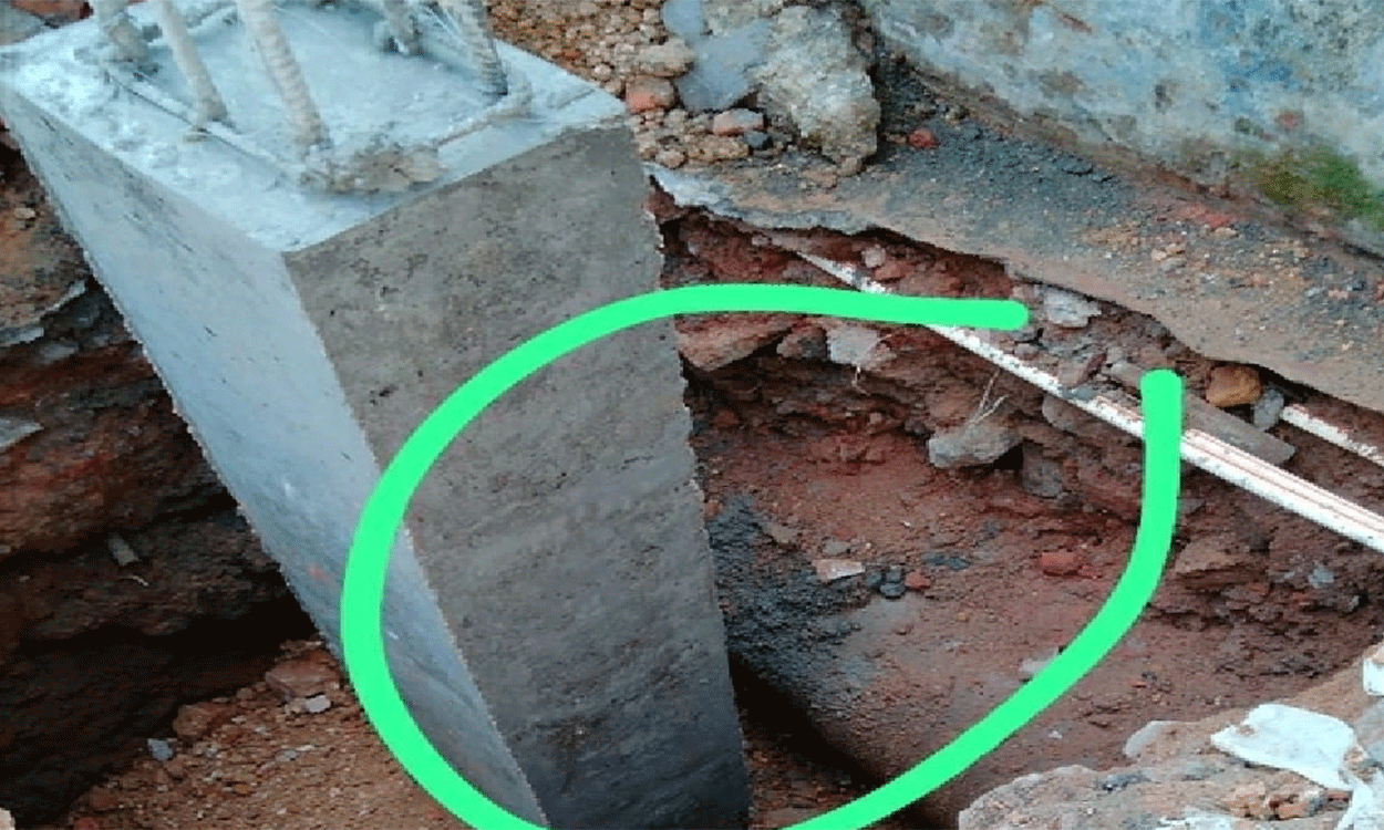 Grievance Cell | గోదావరిఖనిలో దర్జాగా కాలువ కబ్జా… గ్రీవెన్ సెల్ కు స్థానికుల ఫిర్యాదు