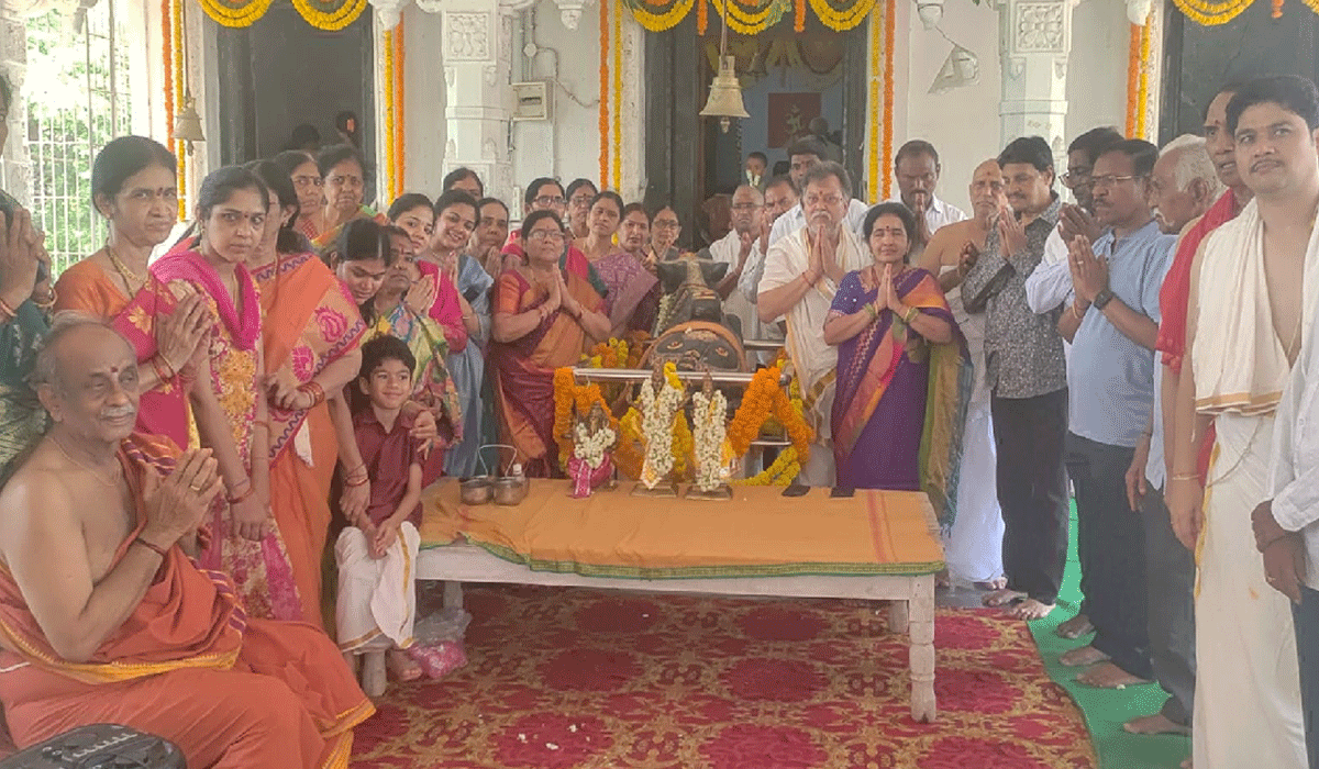 Sultanabad | అంగరంగ వైభవంగా శ్రీ నాగ లింగేశ్వర స్వామి దేవాలయం వార్షికోత్సవ వేడుకలు