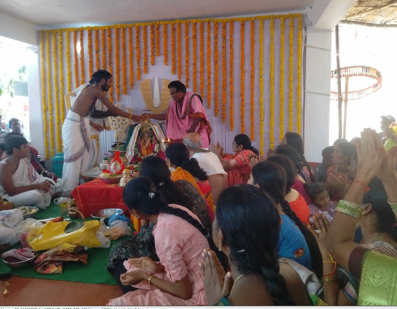 Darmaram | పత్తిపాకలో కనుల పండువగా శ్రీ లక్ష్మీనరసింహస్వామి కల్యాణోత్సవం