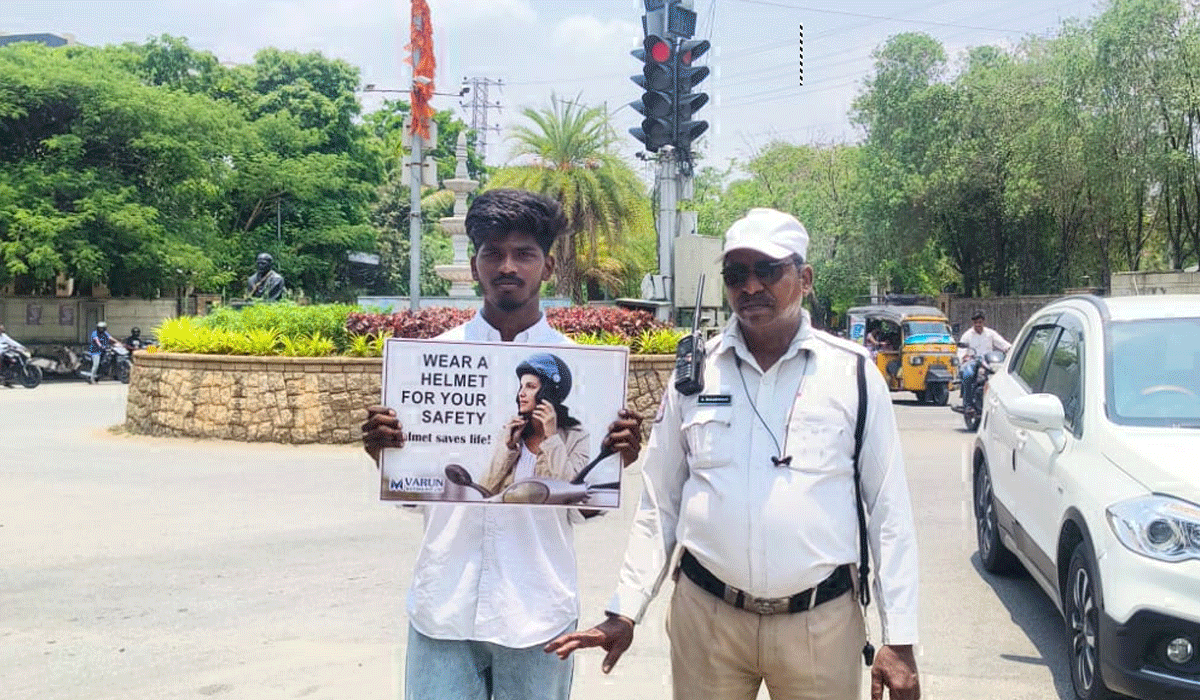 Traffic rules | ట్రాఫిక్ రూల్స్ పై పోలీస్ కమిషనర్ సీరియస్.. రూల్స్ అతిక్రమించిన వారి పై వినూత్న చర్యలు